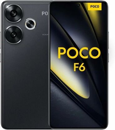 срочно продаю телефон: Poco F6, Колдонулган, 512 ГБ, түсү - Кара, 2 SIM
