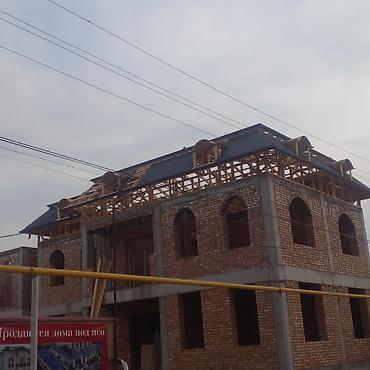 Кровля крыши: Крыша жабабыз Кровельные работы — монтаж четырехскатной (вальмовой) — 10