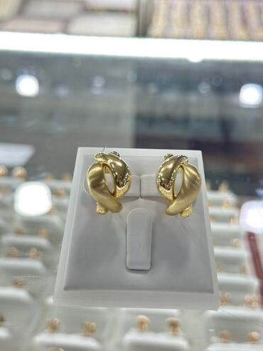 Серьги: Серьги, Проба 585, Без вставки, Женские, Новый — 5