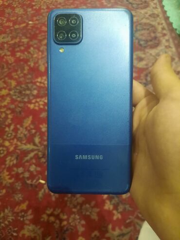 Sirena Motors: Samsung Galaxy A12, 32 ГБ, цвет - Синий, Отпечаток пальца