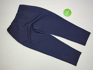 wide jeans: Spodnie materiałowe damskie, rozmiar L — 3