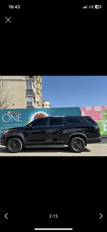 Ssangyong: Ssangyong Rexton Sports: 2019 г., 2.2 л, Типтроник, Дизель, Пикап — 2