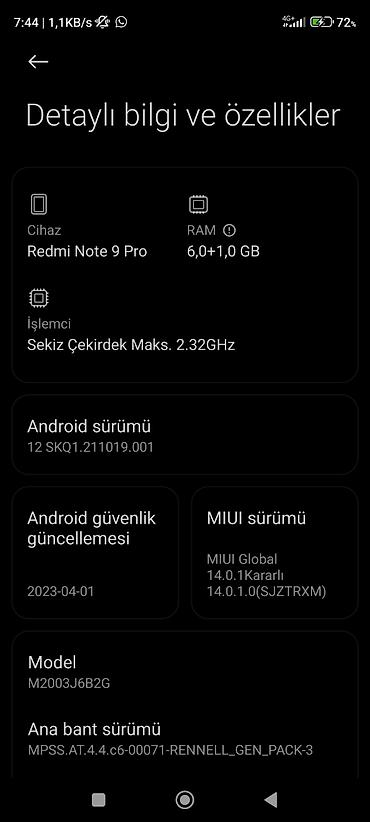 kontakt home redmi note 14 pro: Redmi Note 9 Pro, 64 GB, rəng - Qara, İki sim kartlı — 2