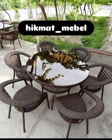 Комплекты садовой мебели: Комплект садовой мебели, Ротанг — 16