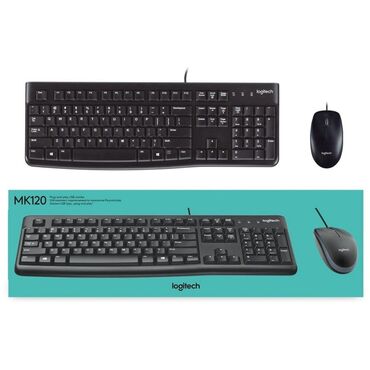 Računari, laptopovi i tableti: ➡️Logitech MK120 Desktop USB YU tastatura + USB miš SET 
3290 dinara 🔝