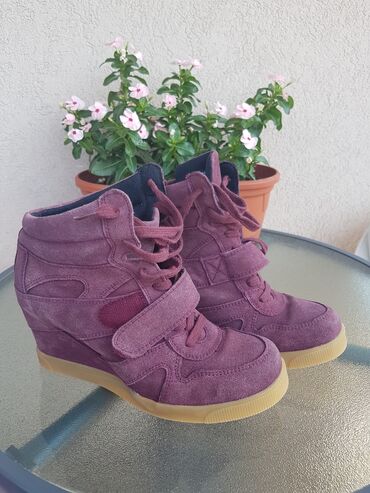 zenske cizme od antilopa: 41, color - Purple