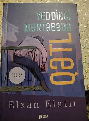 Məhsul: Kitab – “Yeddinci Mərtəbədə Qətl” Müəllif: Elxan Elatlı