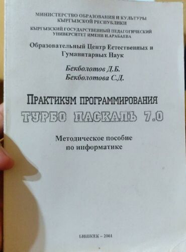 рабочая тетрадь по чтению 3 класс васильева гдз: Практикум программирования ТУРБО ПАСКАЛЬ 7.0 (Методическое пособие)