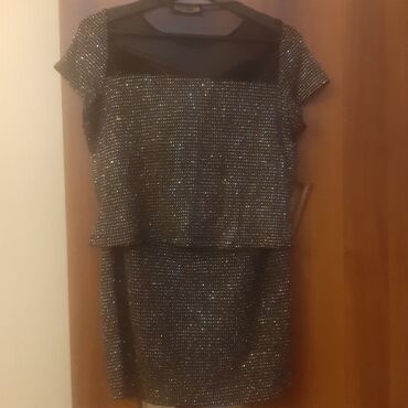 dress: Вечернее платье, Миди, XL (EU 42)