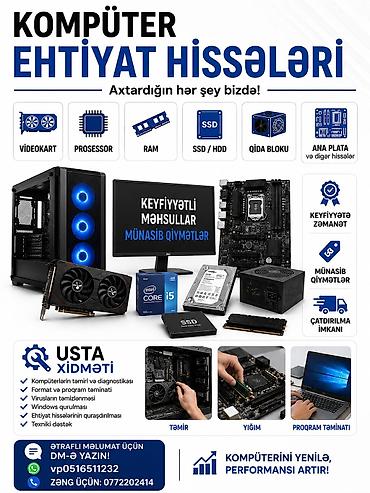ремонт квартир баку: Komputer ehtiyat hissələri və usta xidməti Axtardığın hər şey bir — 1