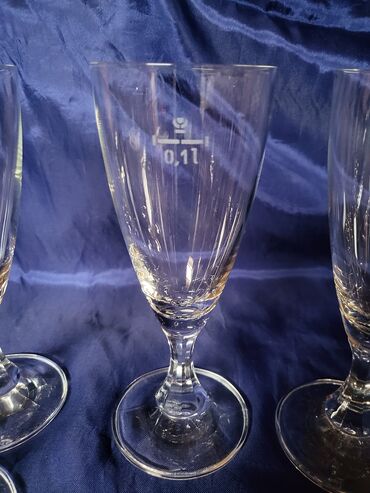 Čaše: Case nove za vino 70te,kristalno staklo Zapadna Nemacka. Case — 8