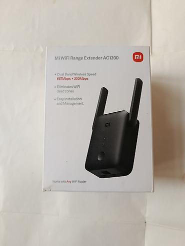 sazz modem satisi: Mi WiFi Range Extender AC1200 1defə test üçün işlədilib. Təzədir. 65 — 1