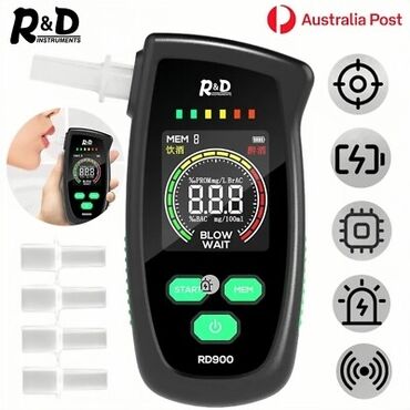 Tibbi lampalar: RD900-Orjinal-Digital Alcohol Tester ✅ RD900 Alkolölçər (Breathalyzer)