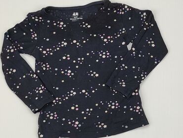 fajne bluzki dla dziewczynek: Bluzka, H&M, 3-4 lat, 98-104 cm, stan - Dobry
