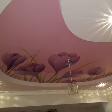 Натяжной потолок: Натяжной потолок Глянцевое, Матовое Гарантия — 16