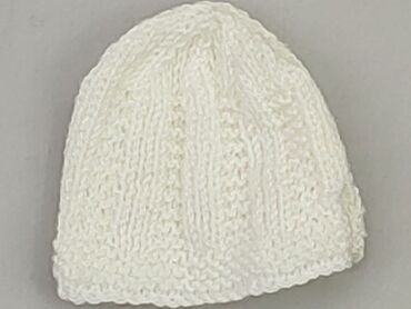 biała czapka 4f: Czapeczka, 0-3 m, stan - Idealny