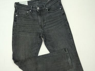 czarna obcisła sukienka h m: H&M, Jeansy damskie, rozmiar M