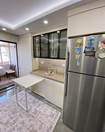 Sifarişlə mətbəx mebeli: Sifarişlə mətbəx dəsti, Özü çəkən petlələr, MDF, Kredit var, Rayonlara çatdırılma, Pulsuz çatdırılma — 3