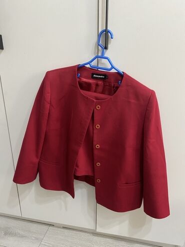 вязание пончо для полных женщин: Пиджак, Классическая модель, Made in KG, 4XL (EU 48)