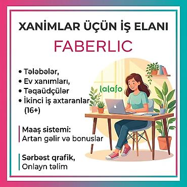 Gözəllik Salonları: Faberlic üçün xanımlara yönəlik iş imkanı - Hədəf qruplar: tələbələr — 1