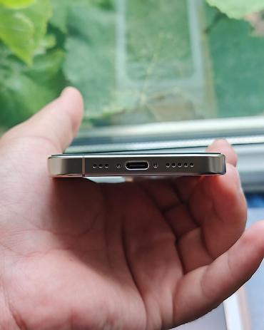 iphone usb: IPhone 16 Pro, 128 GB, Natural Titanium, Simsiz şarj, Face ID — 6