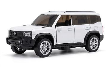 oyuncaq demir masin: Metal oyuncaq avtomobil – ağ rəngli SUV model - Korpus: sink ərintisi — 3