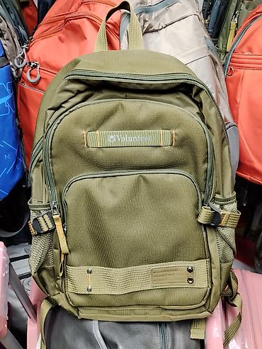 dlivery bag: Рюкзак VOLUNTEER, цвет зеленый (olive) - Вместительное основное — 1