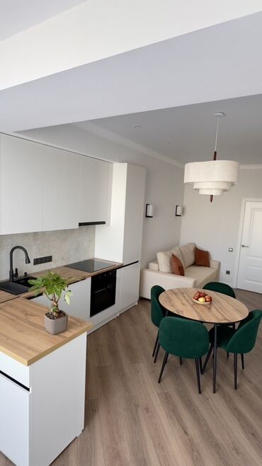 на долгий срок квартира: 1 комната, 42 м², Элитка, 6 этаж, Дизайнерский ремонт