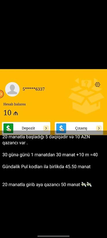 Reklam, çap: Any Unboxing – reklama izləyərək qazanc sistemi Xidmətin mahiyyəti: - — 10