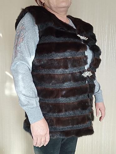 Жилеты, безрукавки: Другие жилеты 6XL, цвет - Коричневый — 5
