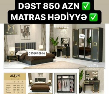 Sifarişlə yataq dəstləri: 🛋️🛏️🪑Komfortun və keyfiyyətin tək űnvani "M. M. Mobilya" ✅Möhtəşəm — 17