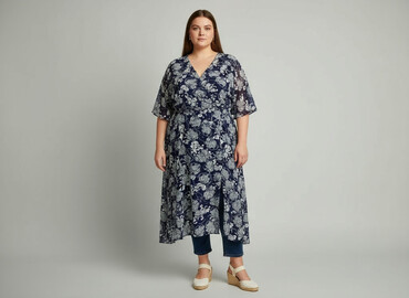 sukienki midi z długim rękawem na wesele: Atmosphere, Women`s dress, size 4XL