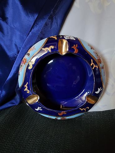 Ostali antikviteti: Pepeljara velika kineska 1960/70ta.god.rucno oslikana. Porcelanska — 12