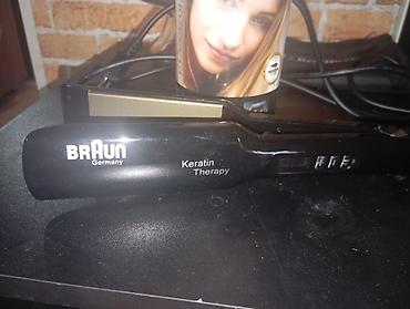 ev süpürgesi: Braun Germany Keratin Therapy saç düzləşdirici - Keratin Therapy — 1