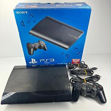Playstation 3 Super Slim.Əla vəziyyətdədir . Hər şey işləkdir