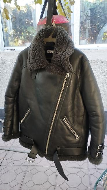 acne studio: Дубленка, Авиатор, Короткая модель, Оверсайз, L — 10