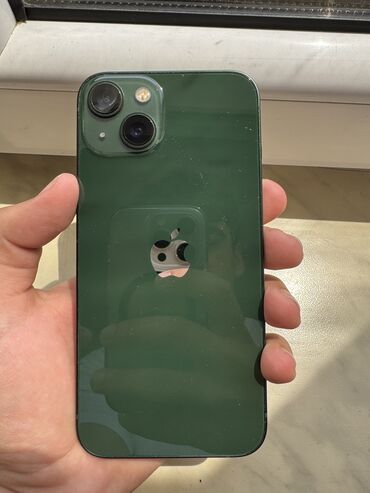 13 samsunq: IPhone 13, 128 GB, Yaşıl, Face ID, Sənədlərlə