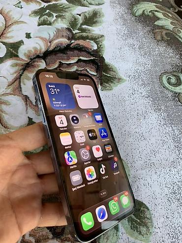 alcatel telefon qiymetleri: IPhone 13 Pro, 128 GB, Sierra Blue, Zəmanət, Face ID, Sənədlərlə — 8