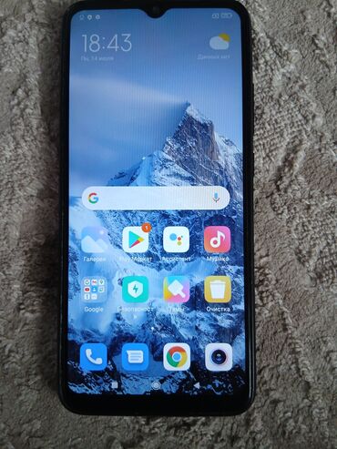 безлимитный интернет ошка на месяц 495 сом: Redmi, Redmi 9A, Колдонулган, 64 ГБ, түсү - Кара, 1 SIM, 2 SIM
