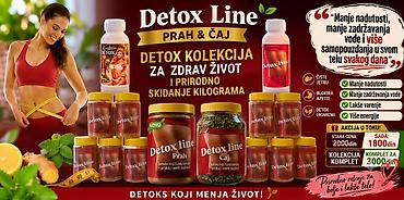 Suplementi: **Detox line čaj + A1 L-Carnitine kapsule** Prirodni biljni program — 27