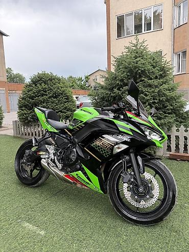 Спортбайк Kawasaki, 650 куб. см, Бензин, Взрослый, Новый