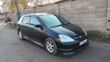 Honda: Honda Civic: 2002 г., 1.7 л, Вариатор, Бензин, Хэтчбэк