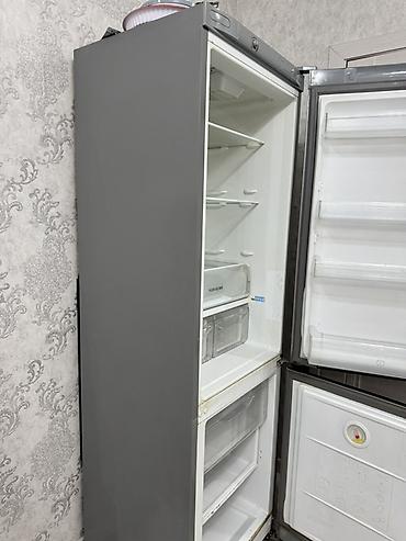 indesit: Холодильник Indesit, двухкамерный, серебристый цвет, нижняя — 4