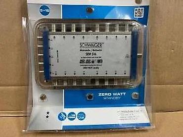 Aksesoari za TV i video: Schwaiger SEW 516 – SAT multiswitch 5×16 - Ulazi: 5 (4× SAT iz — 12
