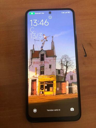 Xiaomi: Xiaomi Redmi Note 11, 128 ГБ, цвет - Черный, 
 Отпечаток пальца