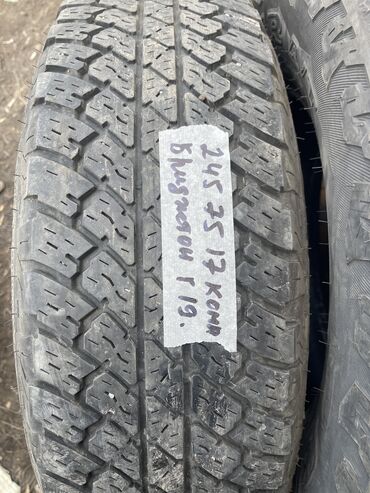 Шины: Шины 245 / 75 / R 17, Лето, Б/у, Комплект, Легковые, Япония, Bridgestone