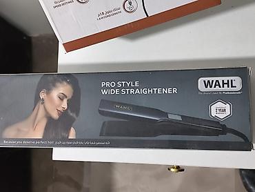 WAHL Pro Style Wide Straightener – peşəkar istifadə üçün geniş plitəli