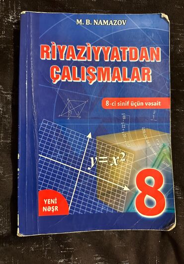 1 ci sinif testleri riyaziyyat: Namazov 8 ci sinif riyaziyyat içi heç yazılmayıb