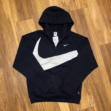 Duksevi: Nike Swosh 1/4 zipp muski duks Velicina S Stanje Novo Original