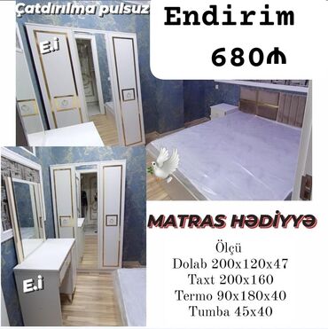 Mətbəx mebeli: Yataq desti yeni